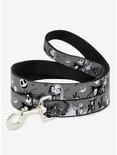 The Nightmare Before Christmas Jack And Sally Cemetery Scene Dog Leash, , hi-res