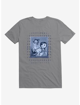 Coraline Family Portrait T-Shirt, STORM GREY, hi-res