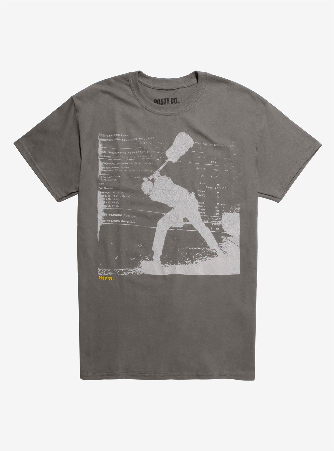 Post Malone Guitar Slam T-Shirt, GREY, hi-res