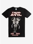 Rob Zombie & Marilyn Manson Twins Of Evil Tour T-Shirt, BLACK, hi-res