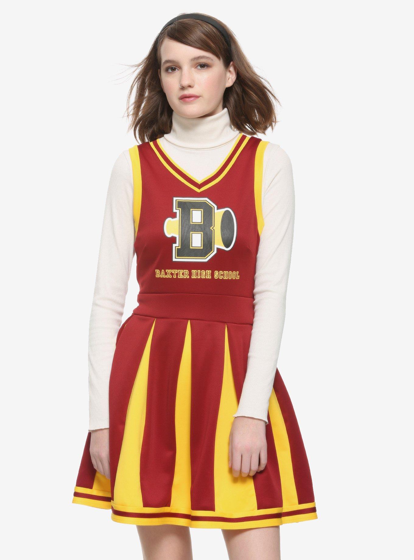 Chilling Adventures Of Sabrina Baxter High Cheer Dress, MAROON, hi-res