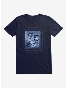 Coraline Family Portrait T-Shirt, NAVY, hi-res