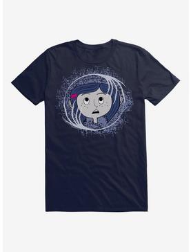 Coraline Ghost Hands T-Shirt, NAVY, hi-res