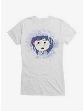 Coraline Ghost Hands Girls T-Shirt, WHITE, hi-res