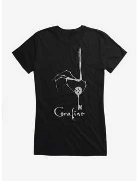 Coraline The Key Girls T-Shirt, BLACK, hi-res