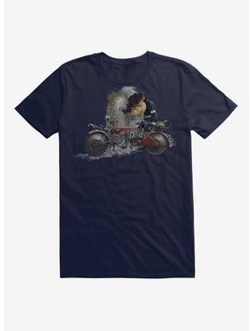 Coraline Wybie Biker T-Shirt, NAVY, hi-res
