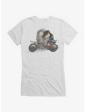 Coraline Wybie Biker Girls T-Shirt, WHITE, hi-res