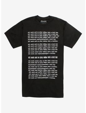 The Shining Typewriter Text Repeat T-Shirt, , hi-res