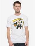 My Hero Academia Kacchan Boom T-Shirt - BoxLunch Exclusive, WHITE, hi-res