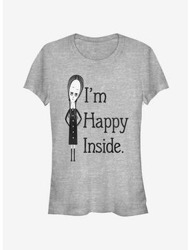 Plus Size The Addams Family Happy Inside Girls T-Shirt, , hi-res