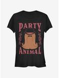 The Addams Family It Party Animal Girls T-Shirt, BLACK, hi-res