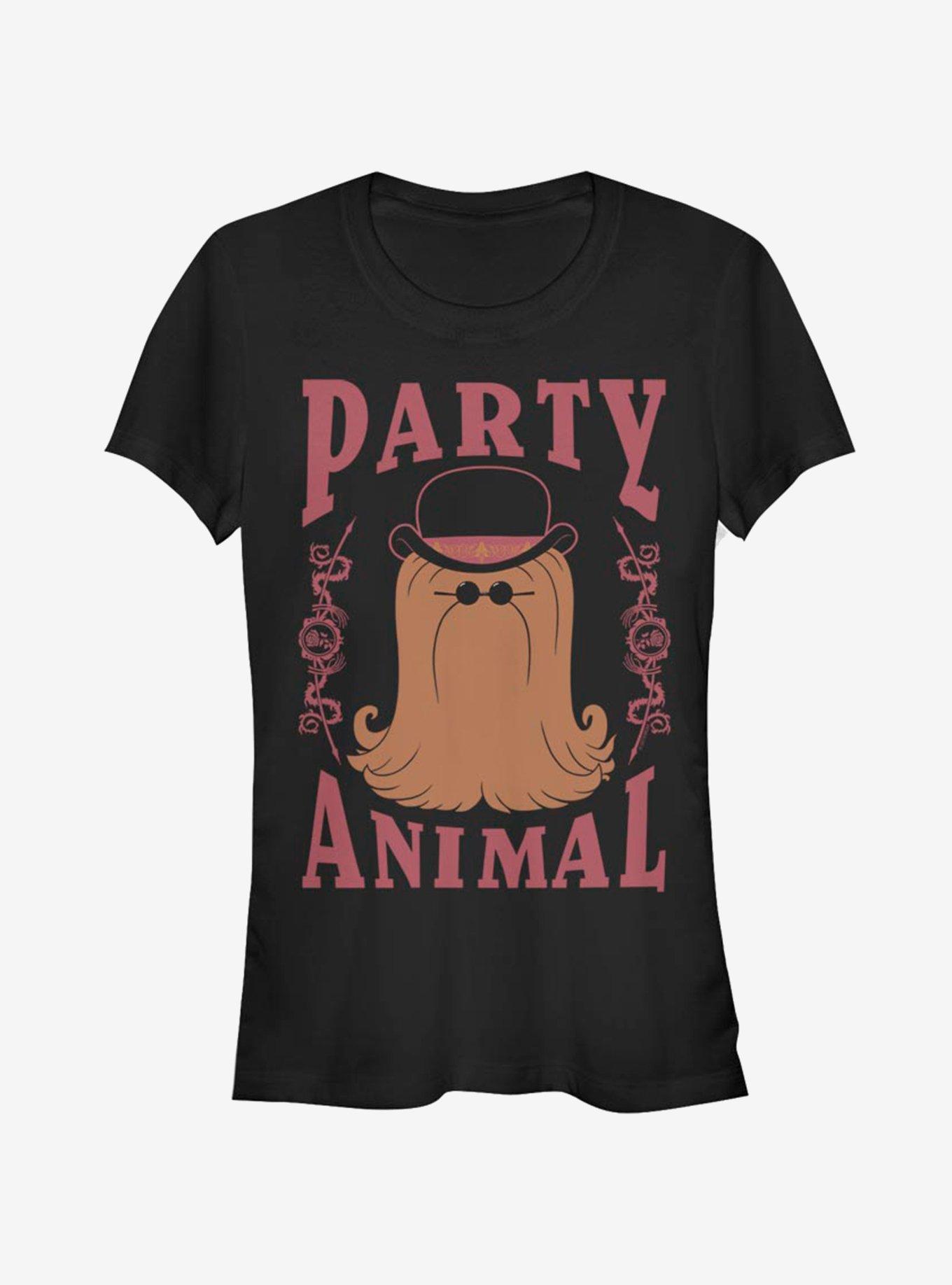 The Addams Family It Party Animal Girls T-Shirt, BLACK, hi-res