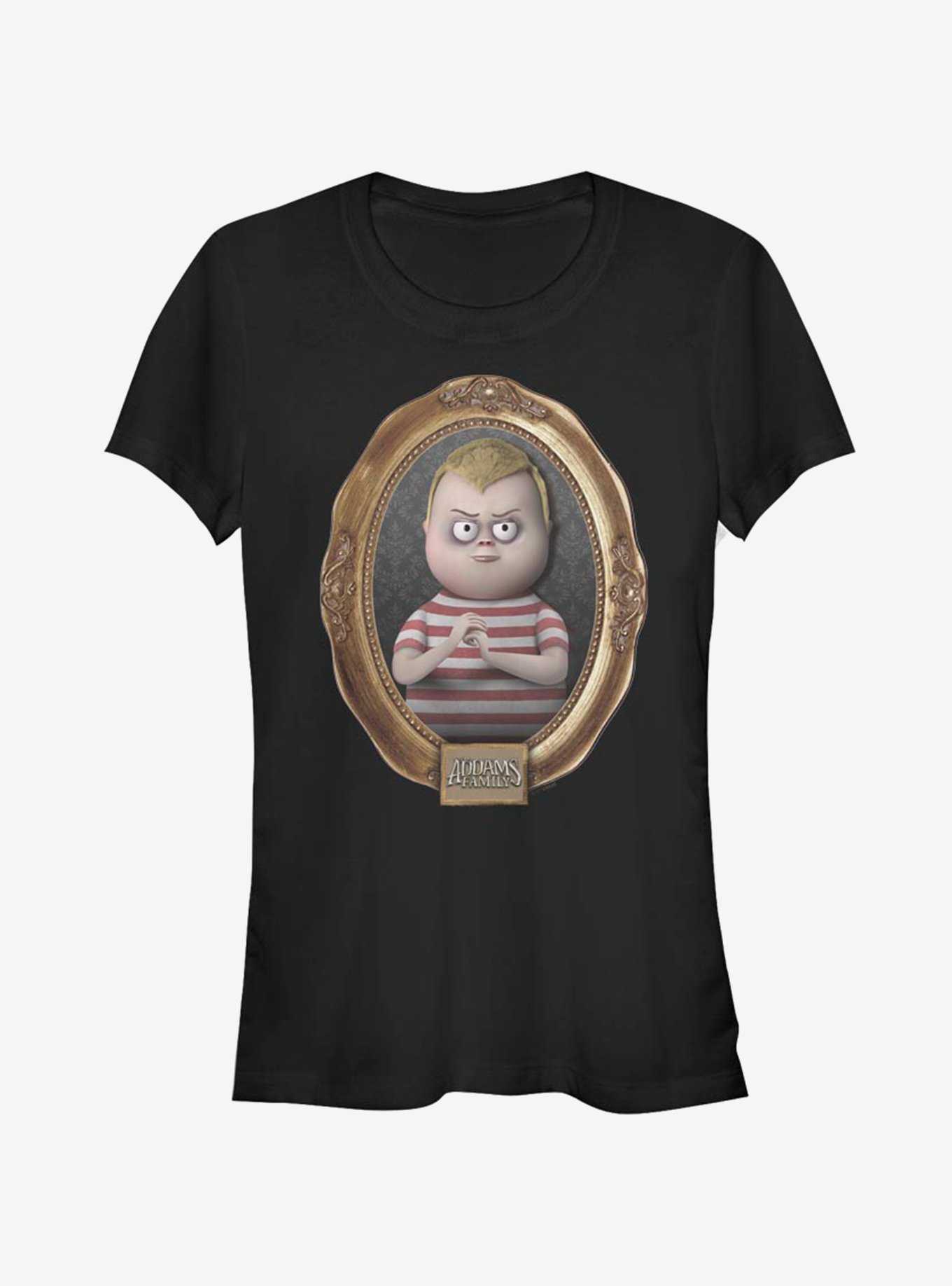 The Addams Family Pugsley Portrait Girls T-Shirt, , hi-res