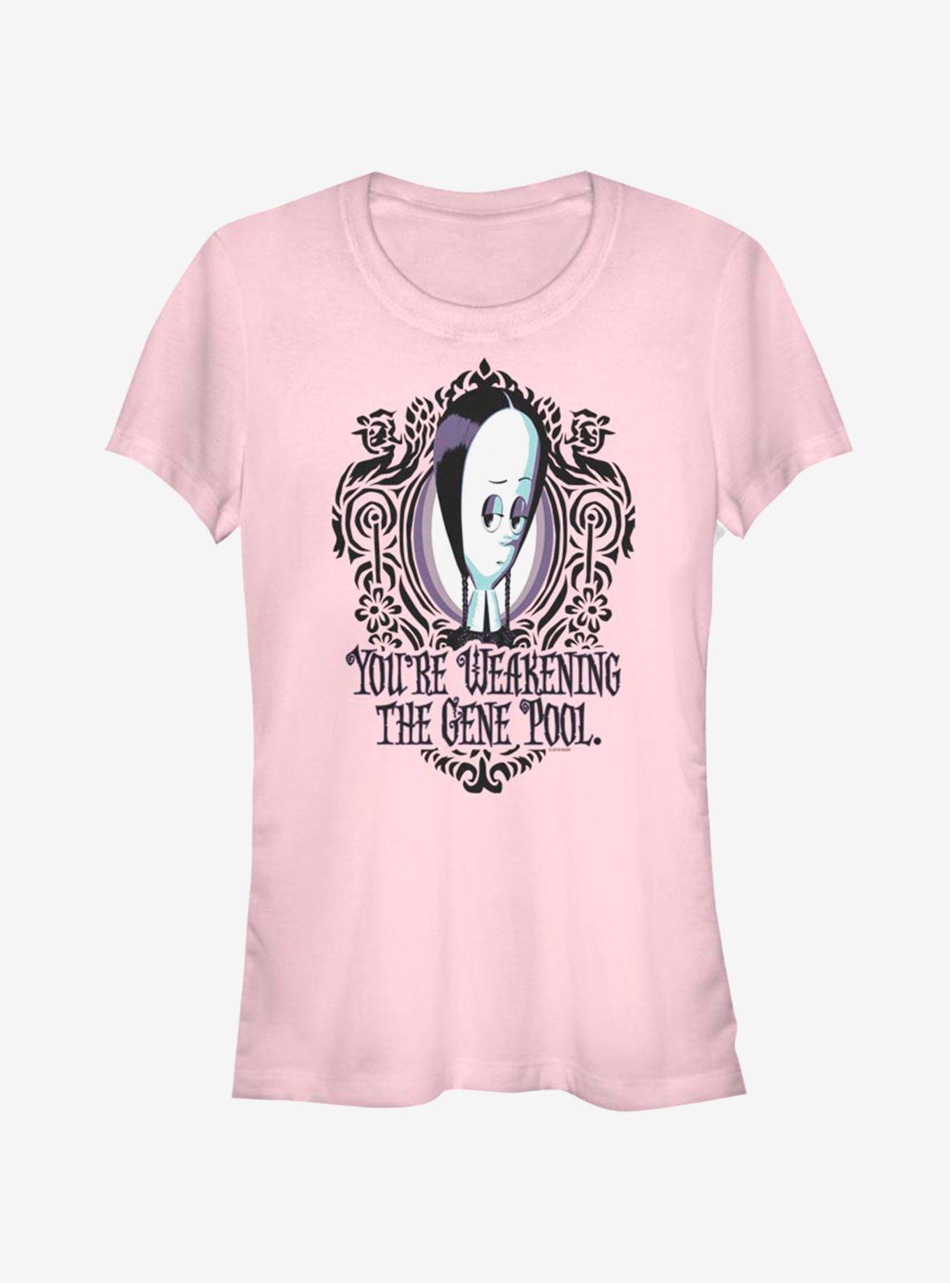 The Addams Family Weaken Gene Pool Girls T-Shirt, , hi-res