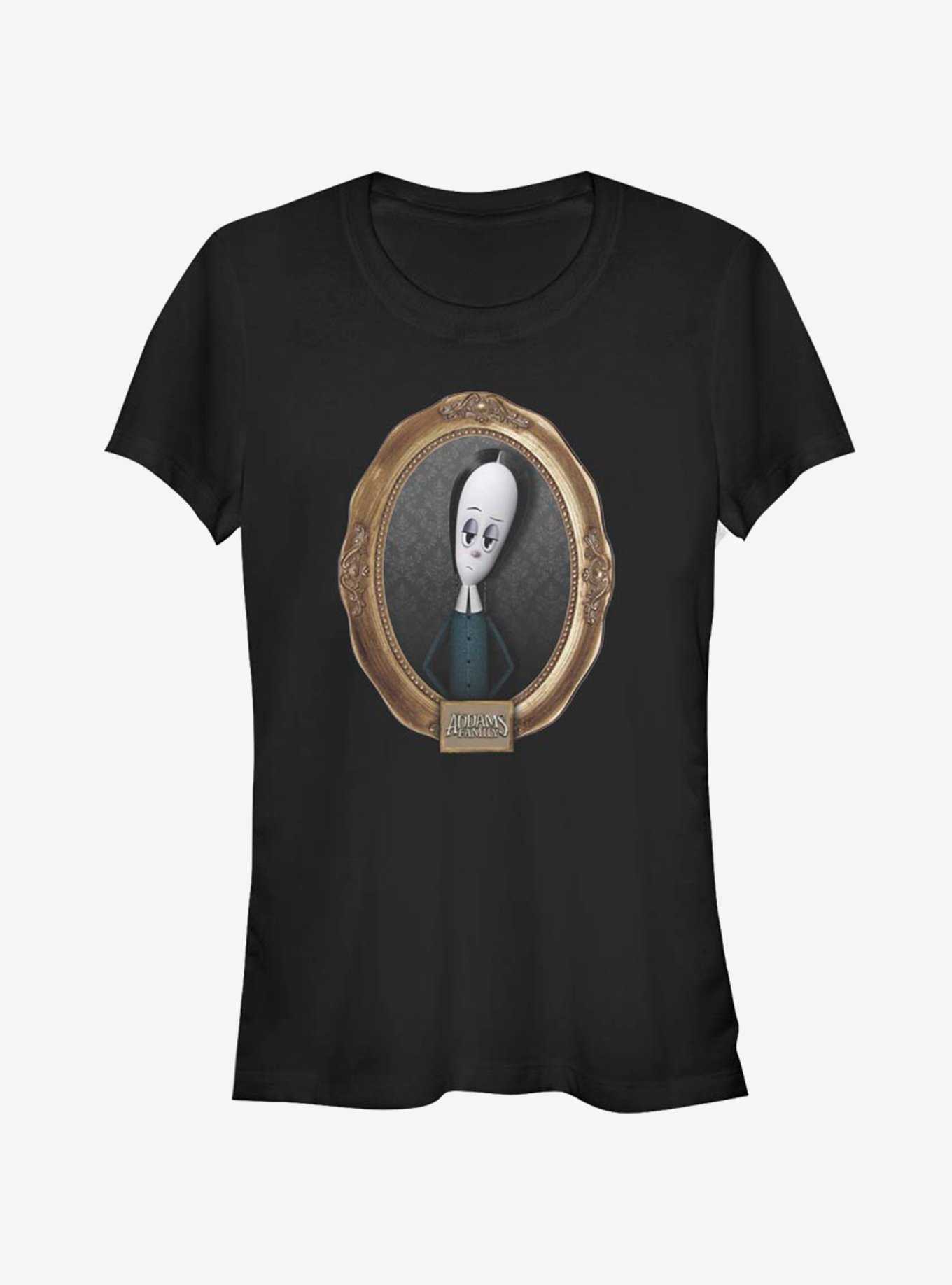 The Addams Family Wednesday Portrait Girls T-Shirt, , hi-res