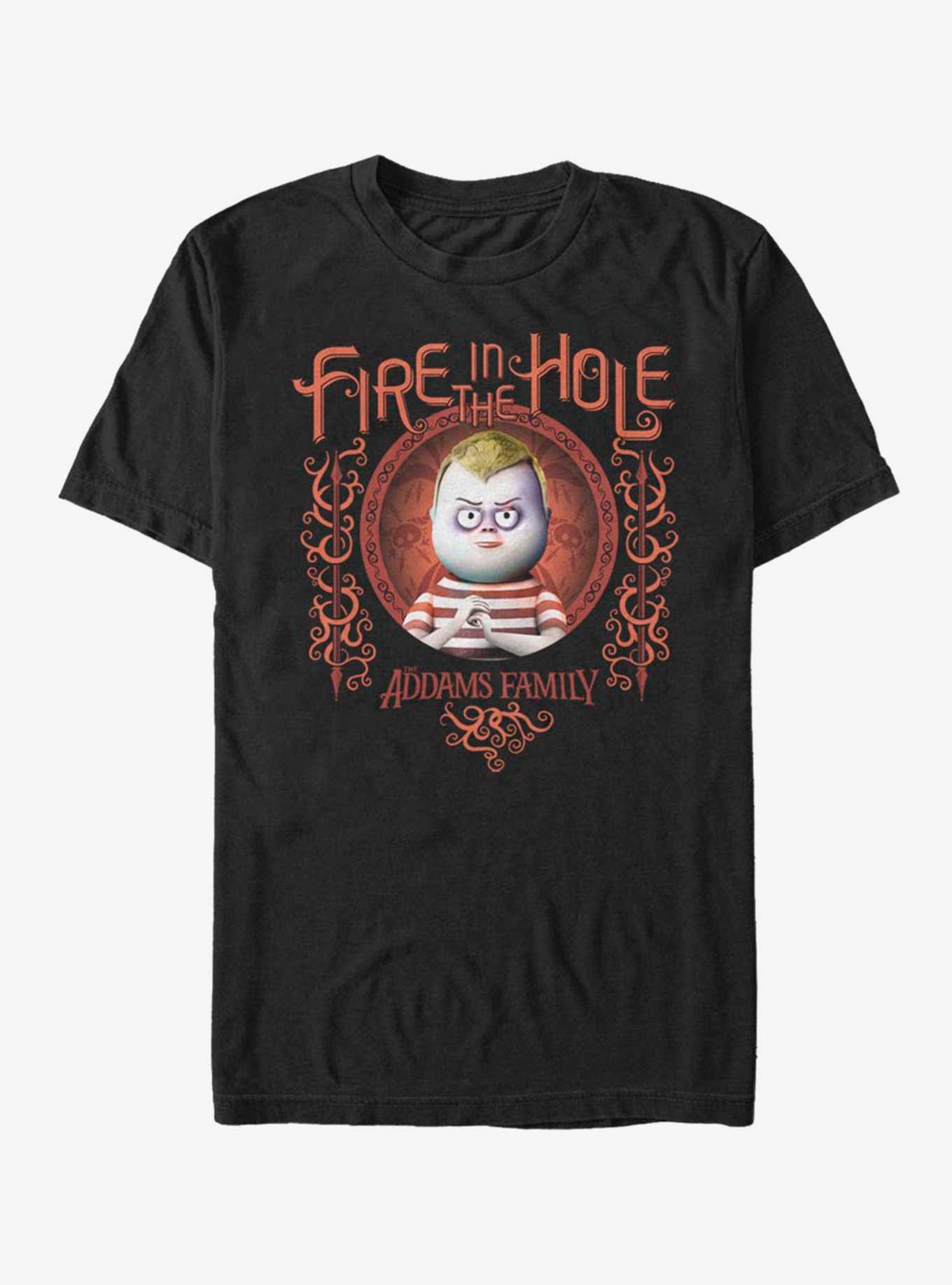 The Addams Family Fire In The Hole T-Shirt, , hi-res