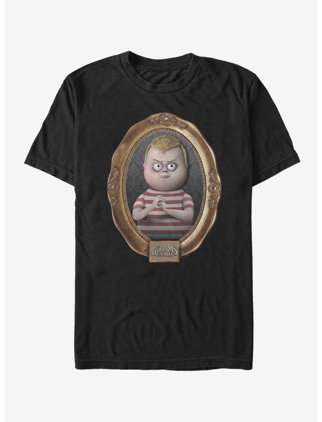 The Addams Family Pugsley Portrait T-Shirt, BLACK, hi-res