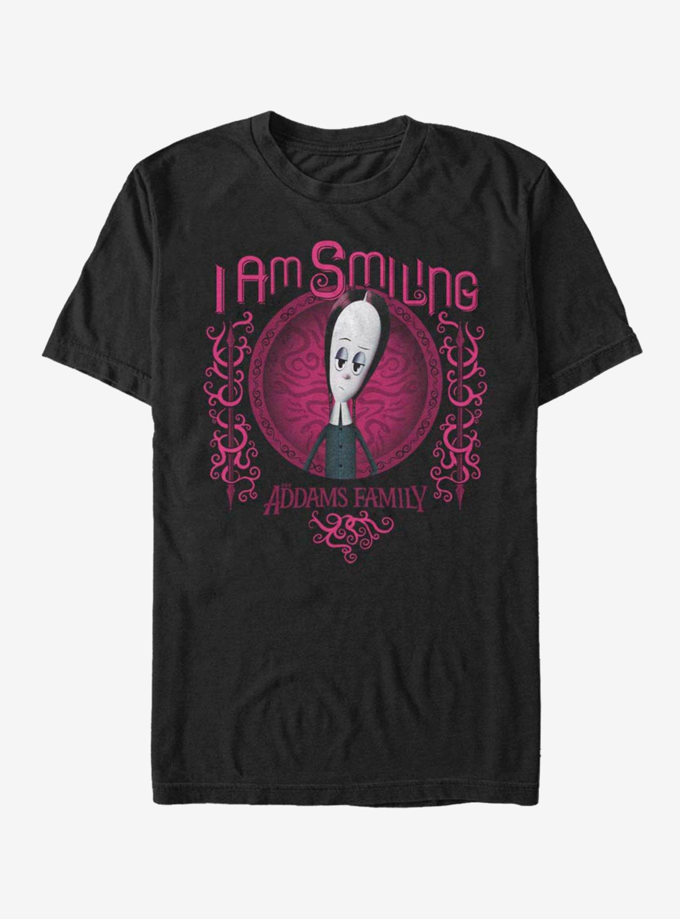 The Addams Family Smiling T-Shirt, , hi-res
