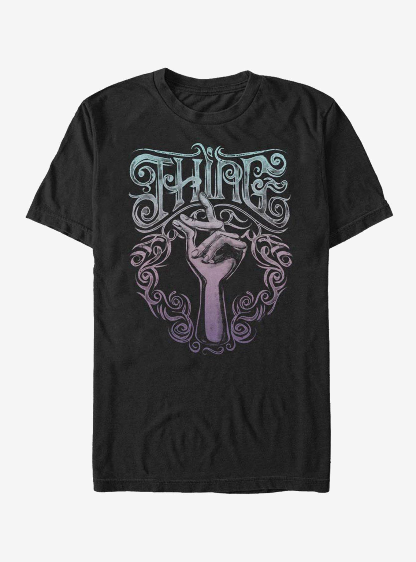 The Addams Family Thing Snap T-Shirt, , hi-res