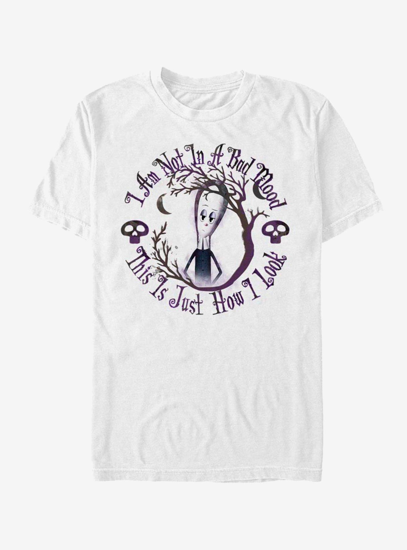 The Addams Family Wednesday Watercolor T-Shirt, , hi-res