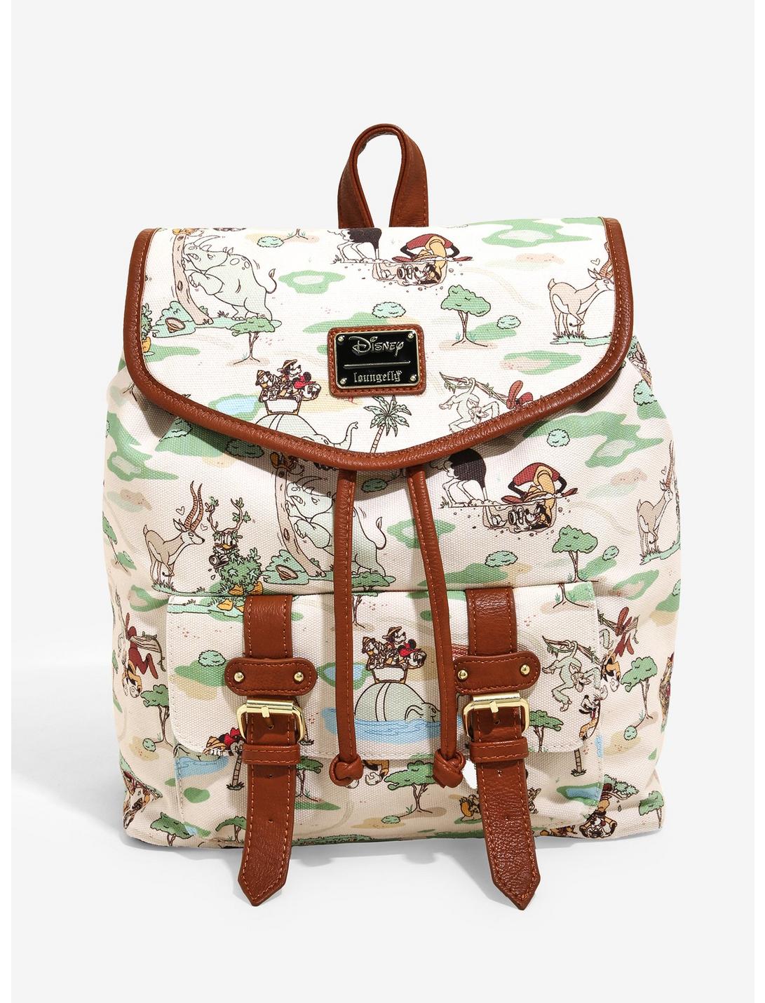 Loungefly Disney Mickey Mouse Safari Rucksack - BoxLunch Exclusive, , hi-res