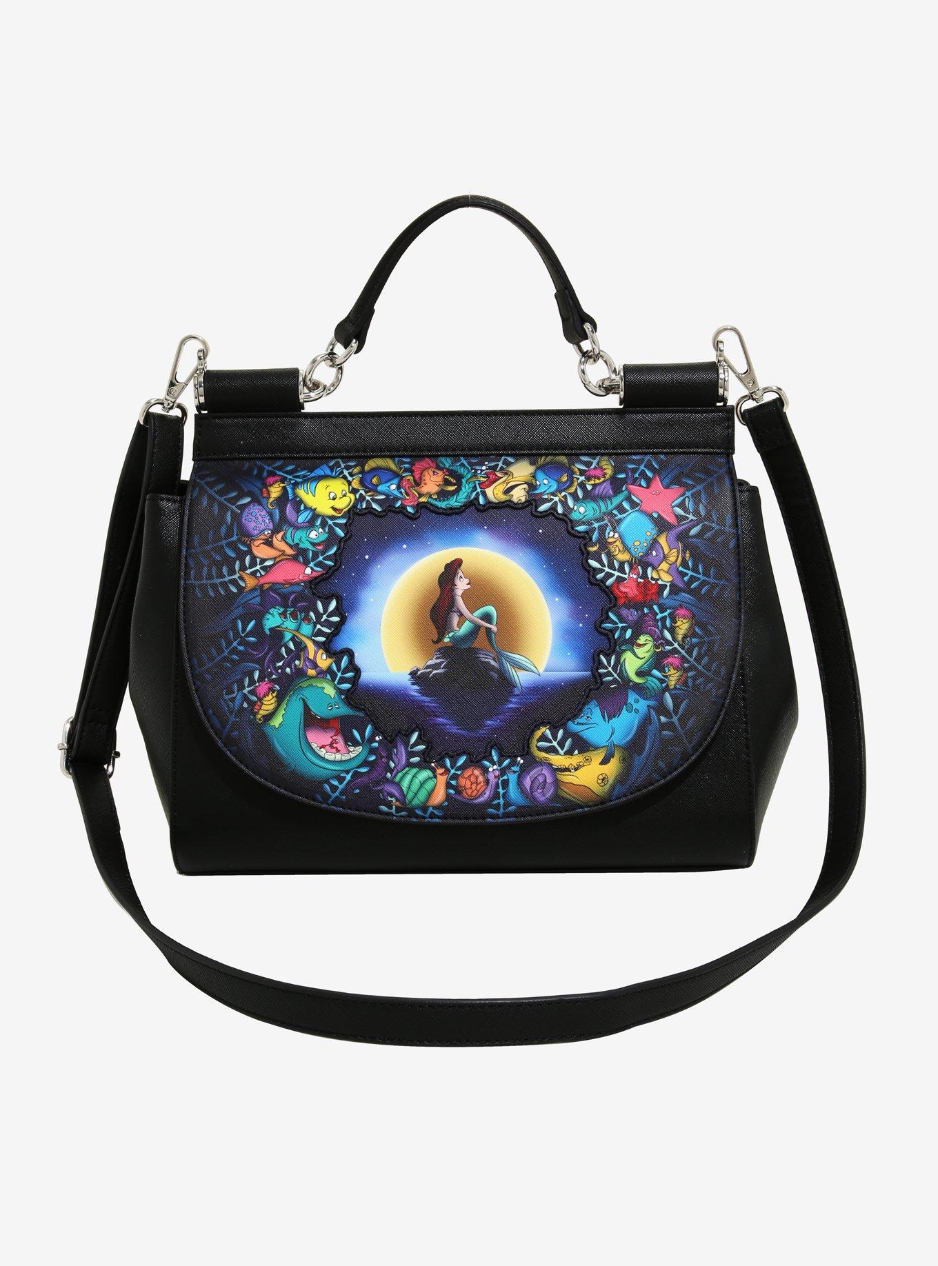 Loungefly Disney The Little Mermaid Under the Sea Crossbody Bag - BoxLunch Exclusive, , hi-res