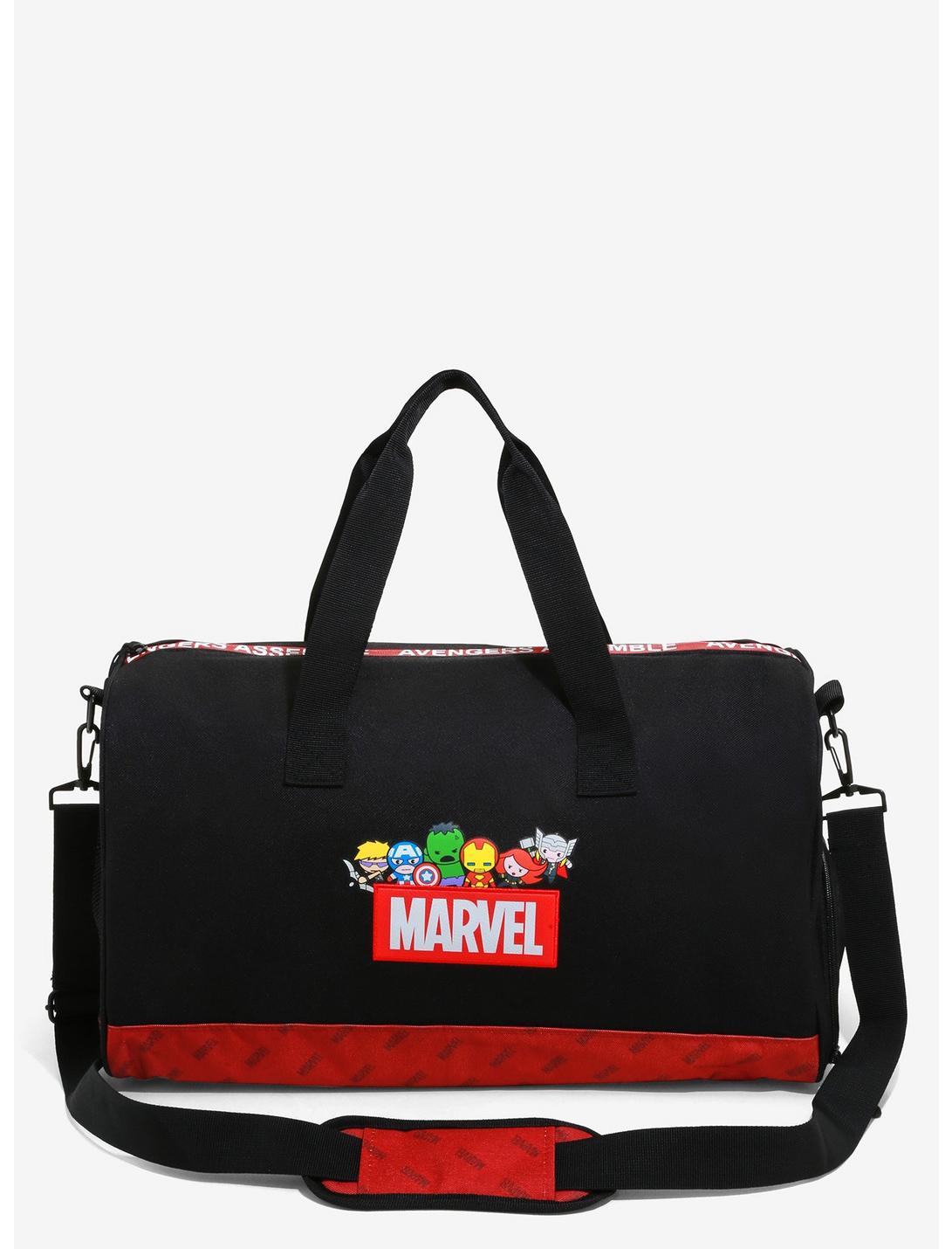 Loungefly Marvel Chibi Avengers Duffel Bag - BoxLunch Exclusive, , hi-res