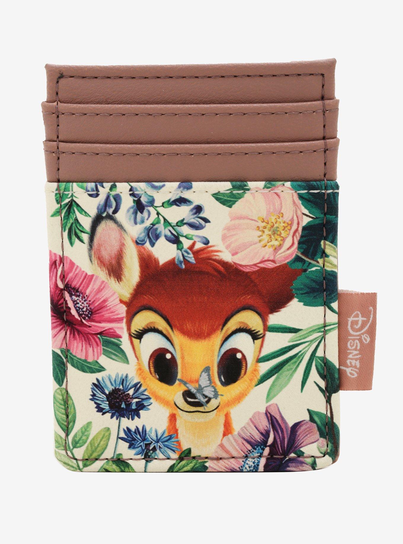 Loungefly Disney Bambi Floral Cardholder - BoxLunch Exclusive, , hi-res