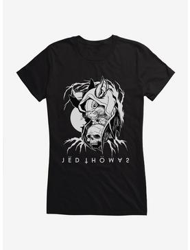 HT Creators: Jed Thomas Rabbit Skull Logo Girls T-Shirt, , hi-res