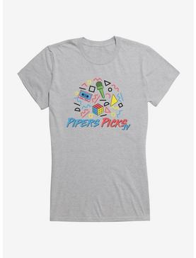 HT Creators: PipersPicksTV Retro Logo Girls T-Shirt, , hi-res