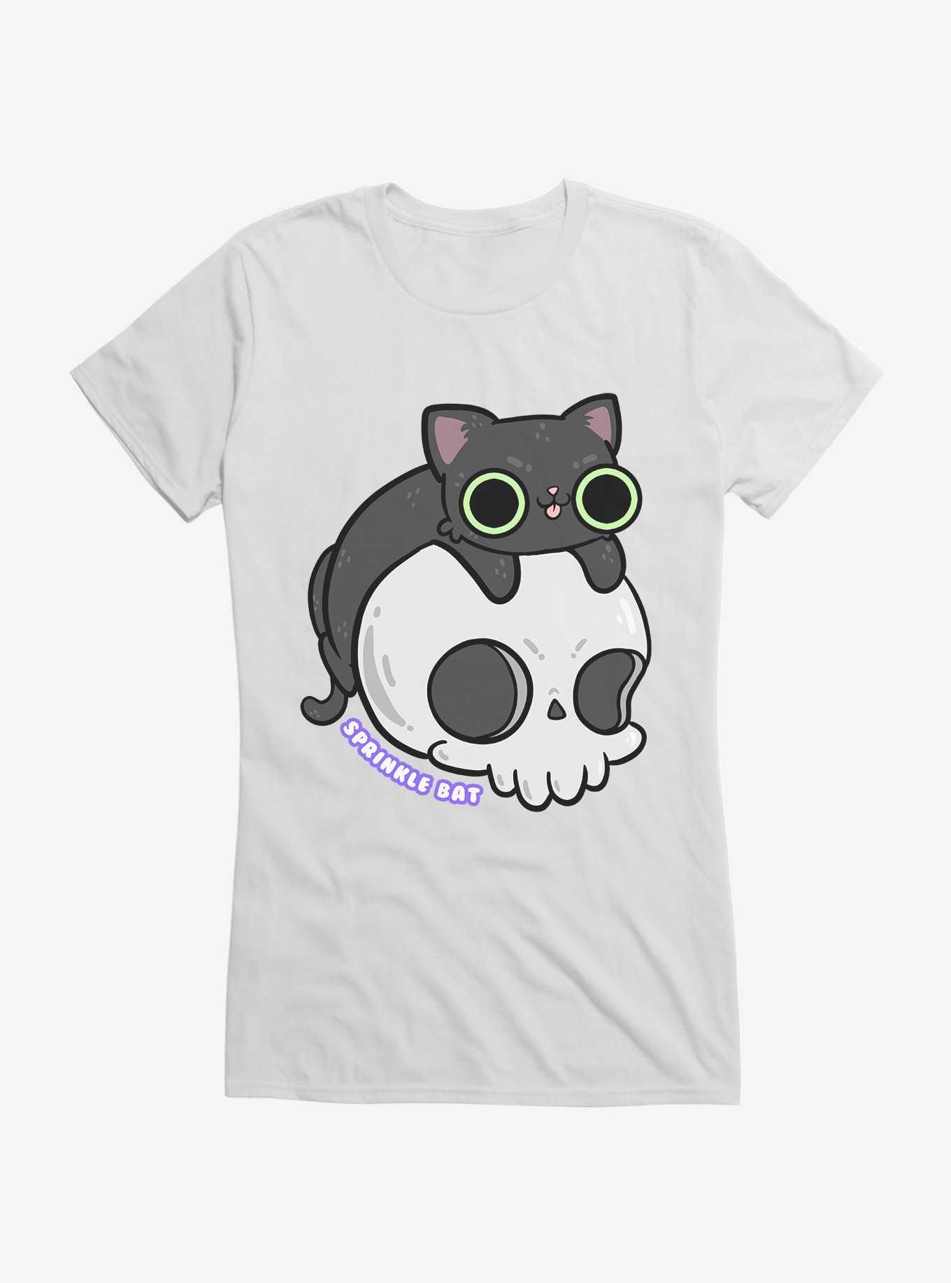 HT Creators: Sprinkle Bat Skull Kitty Girls T-Shirt, , hi-res