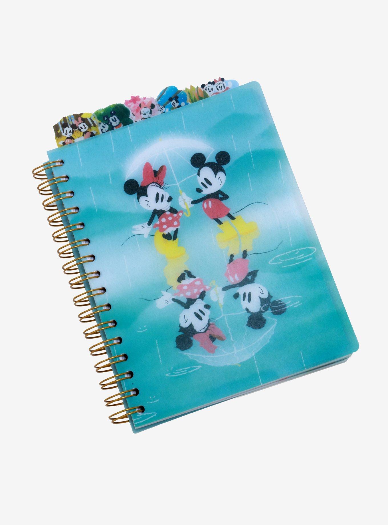 Disney Mickey Mouse & Minnie Mouse Seasons Tabbed Journal | Hot Topic