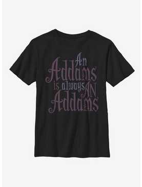 The Addams Family Always An Addams Youth T-Shirt, , hi-res