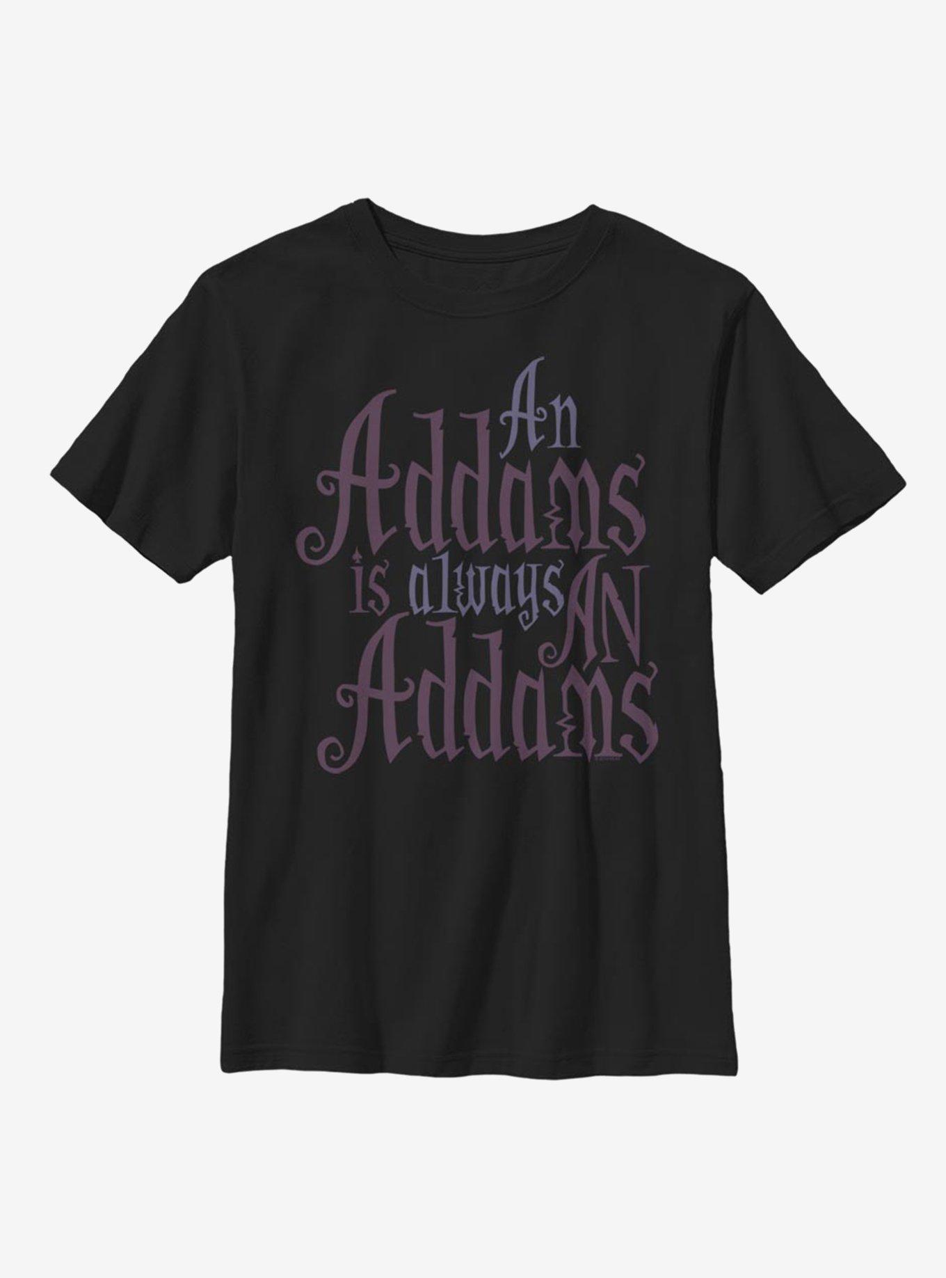 The Addams Family Always An Addams Youth T-Shirt, , hi-res