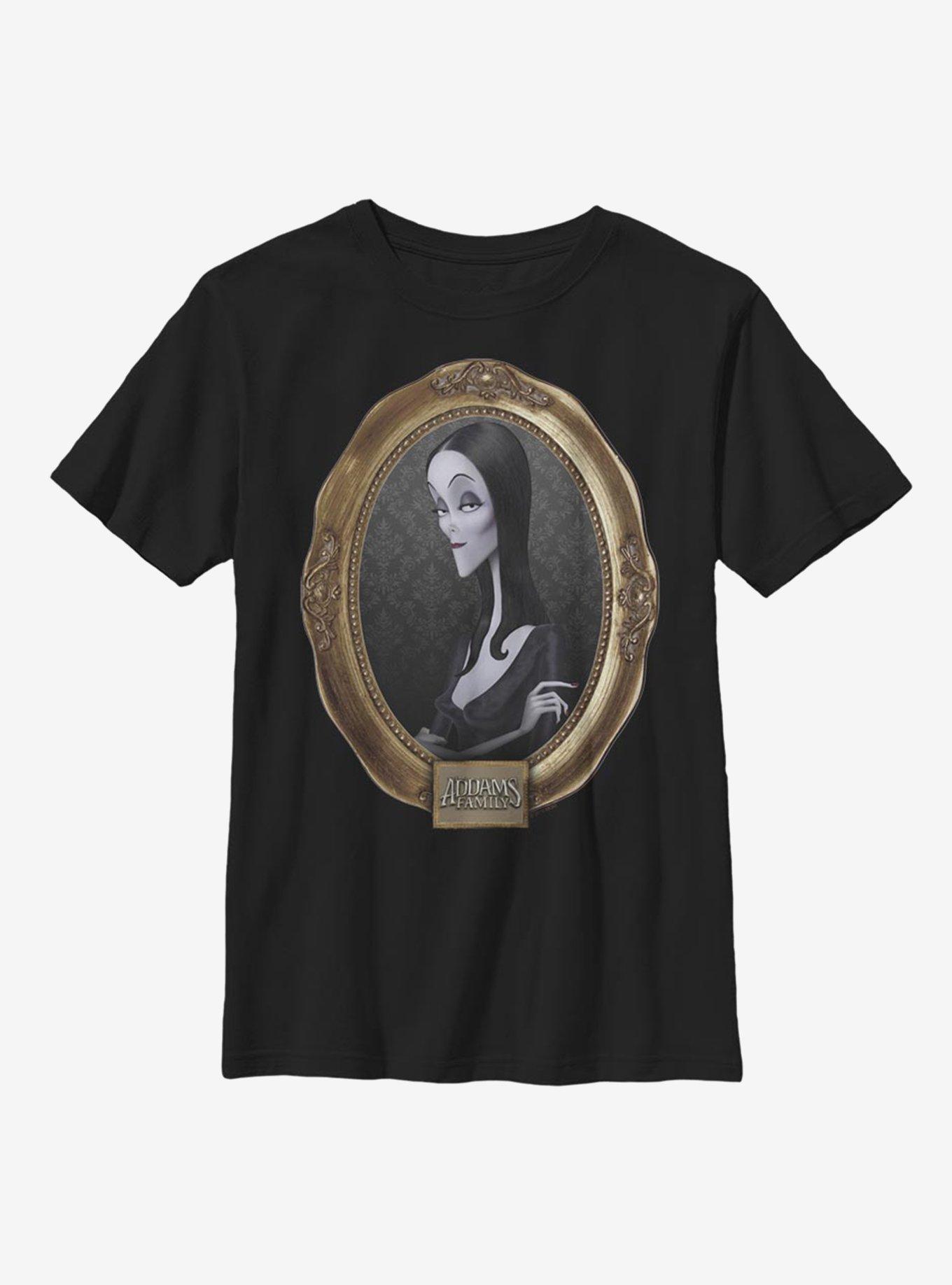 The Addams Family Morticia Portrait Youth T-Shirt, , hi-res