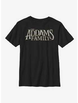 The Addams Family Theatrical Logo Youth T-Shirt, , hi-res