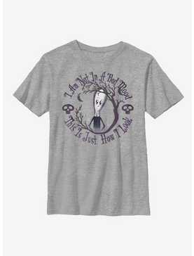 The Addams Family Wednesday Watercolor Youth T-Shirt, , hi-res