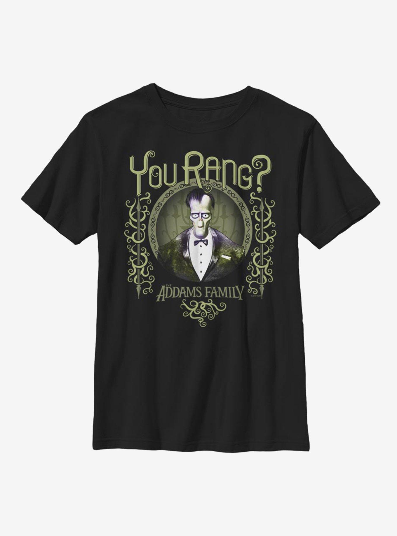 The Addams Family You Rang Youth T-Shirt, , hi-res
