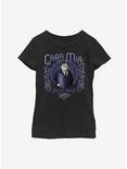 The Addams Family Cara Mia Youth Girls T-Shirt, BLACK, hi-res