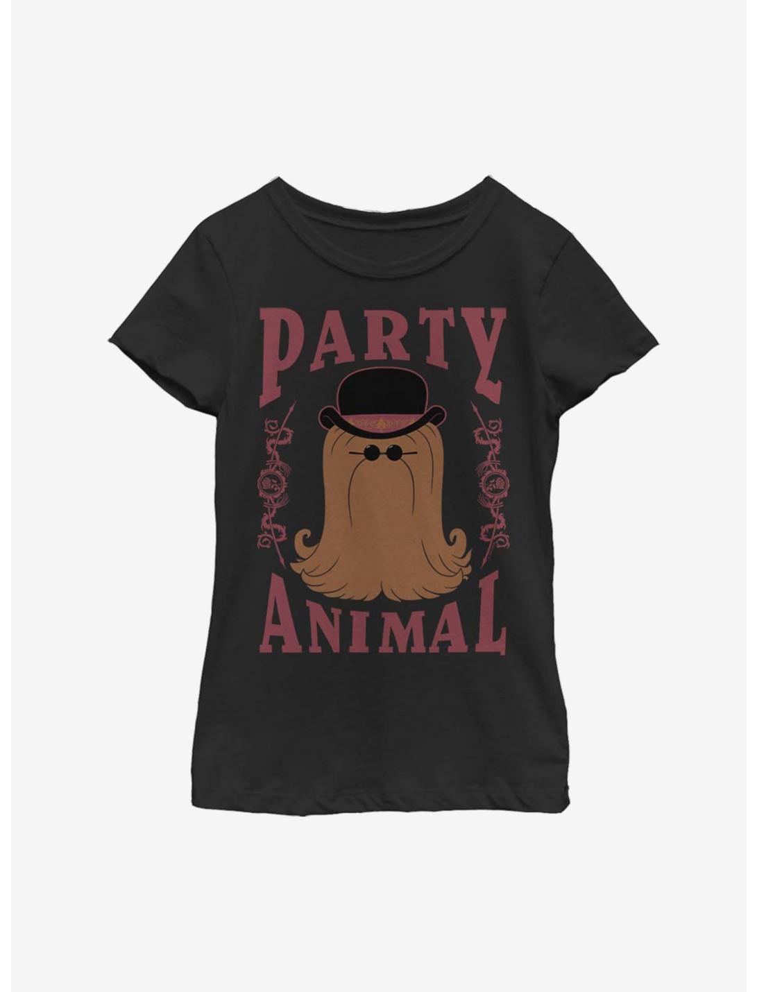 The Addams Family Party Animal Youth Girls T-Shirt, BLACK, hi-res