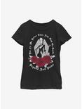 The Addams Family Morticia Soul Youth Girls T-Shirt, BLACK, hi-res