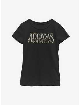 The Addams Family Theatrical Logo Youth Girls T-Shirt, , hi-res