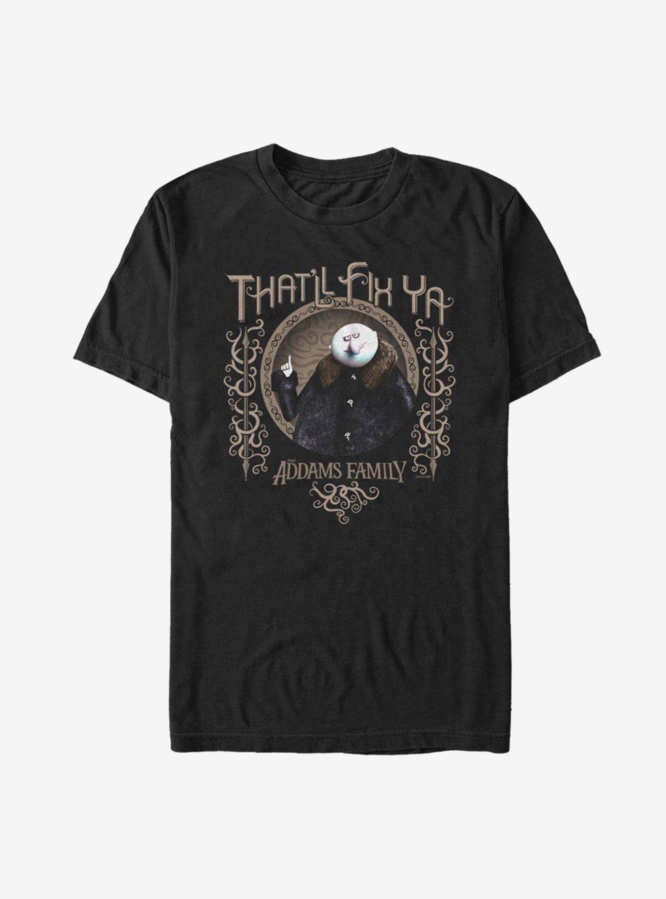 The Addams Family That'll Fix Ya T-Shirt, , hi-res