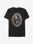 The Addams Family Morticia Portrait T-Shirt, BLACK, hi-res
