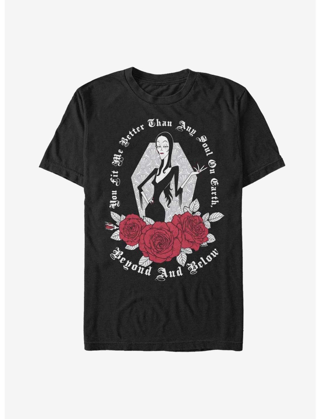 The Addams Family Morticia Soul T-Shirt, BLACK, hi-res