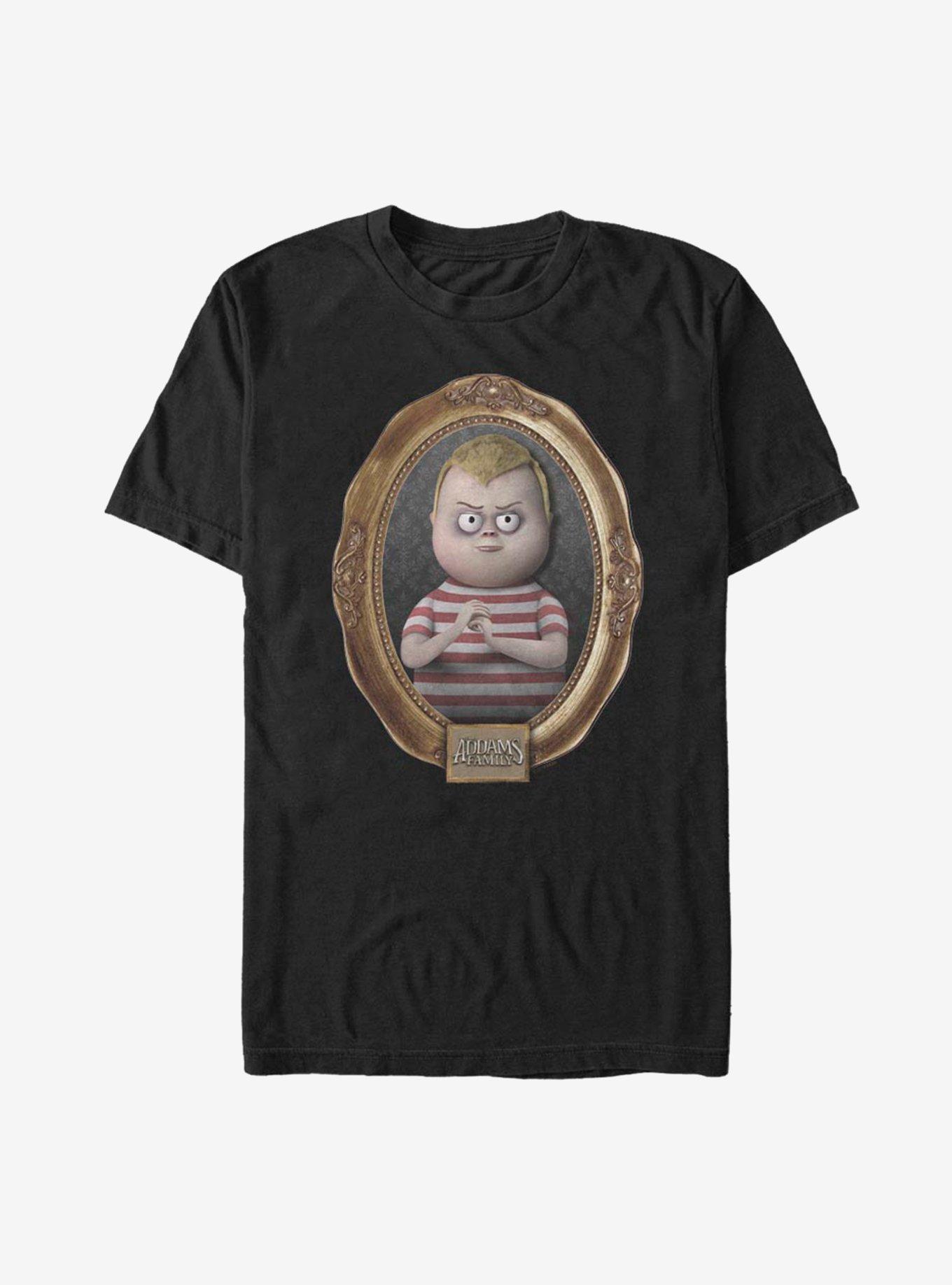 The Addams Family Pugsley Portrait T-Shirt, BLACK, hi-res