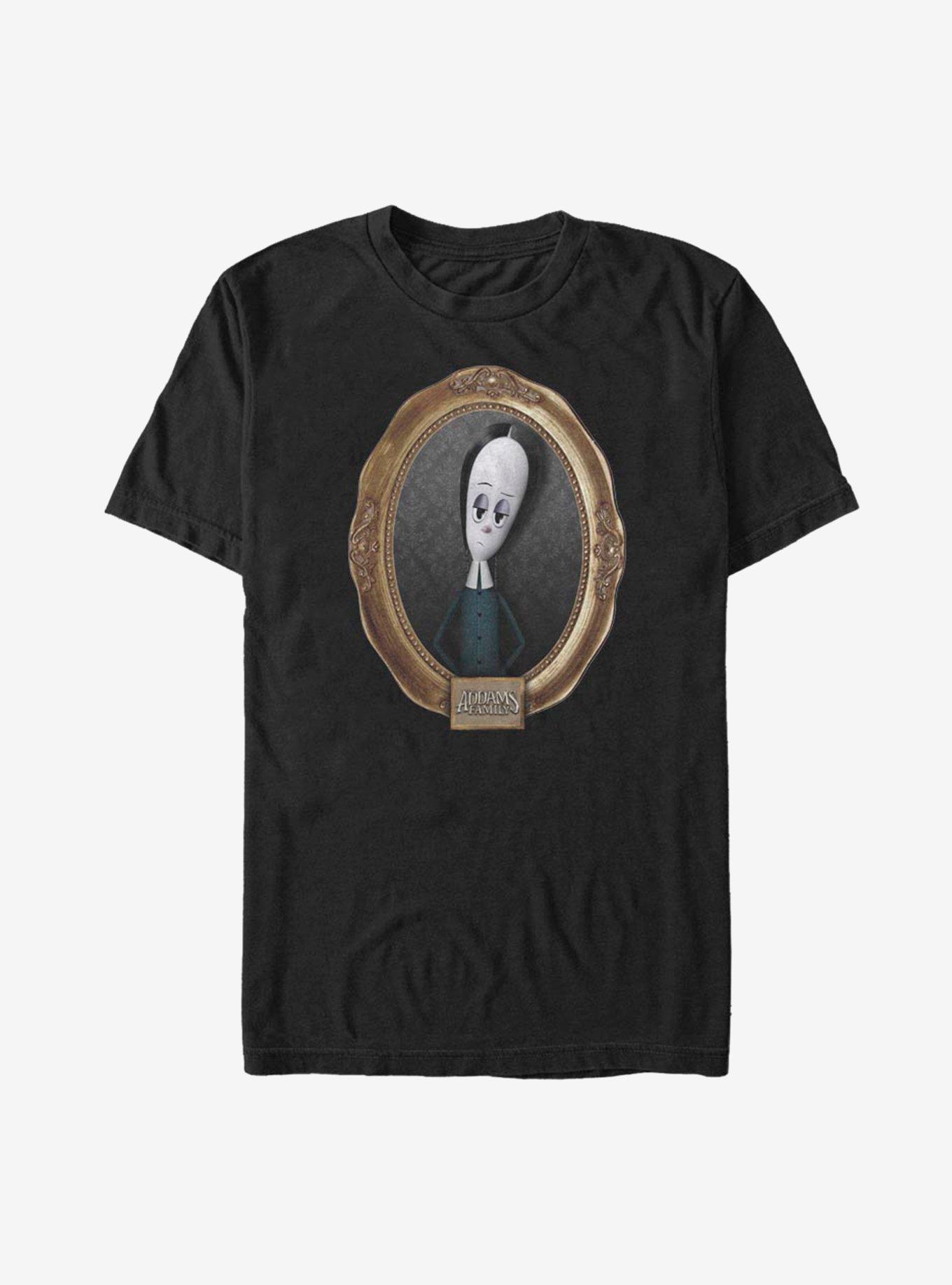 The Addams Family Wednesday Portrait T-Shirt, , hi-res