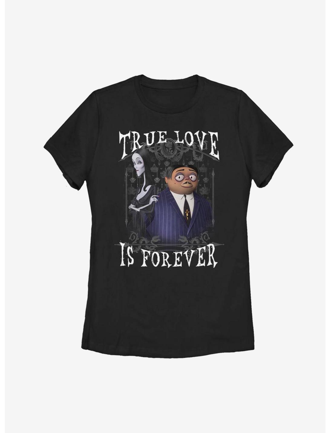 The Addams Family Forever Womens T-Shirt, BLACK, hi-res