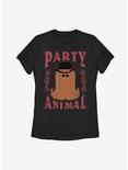 The Addams Family Party Animal Womens T-Shirt, BLACK, hi-res