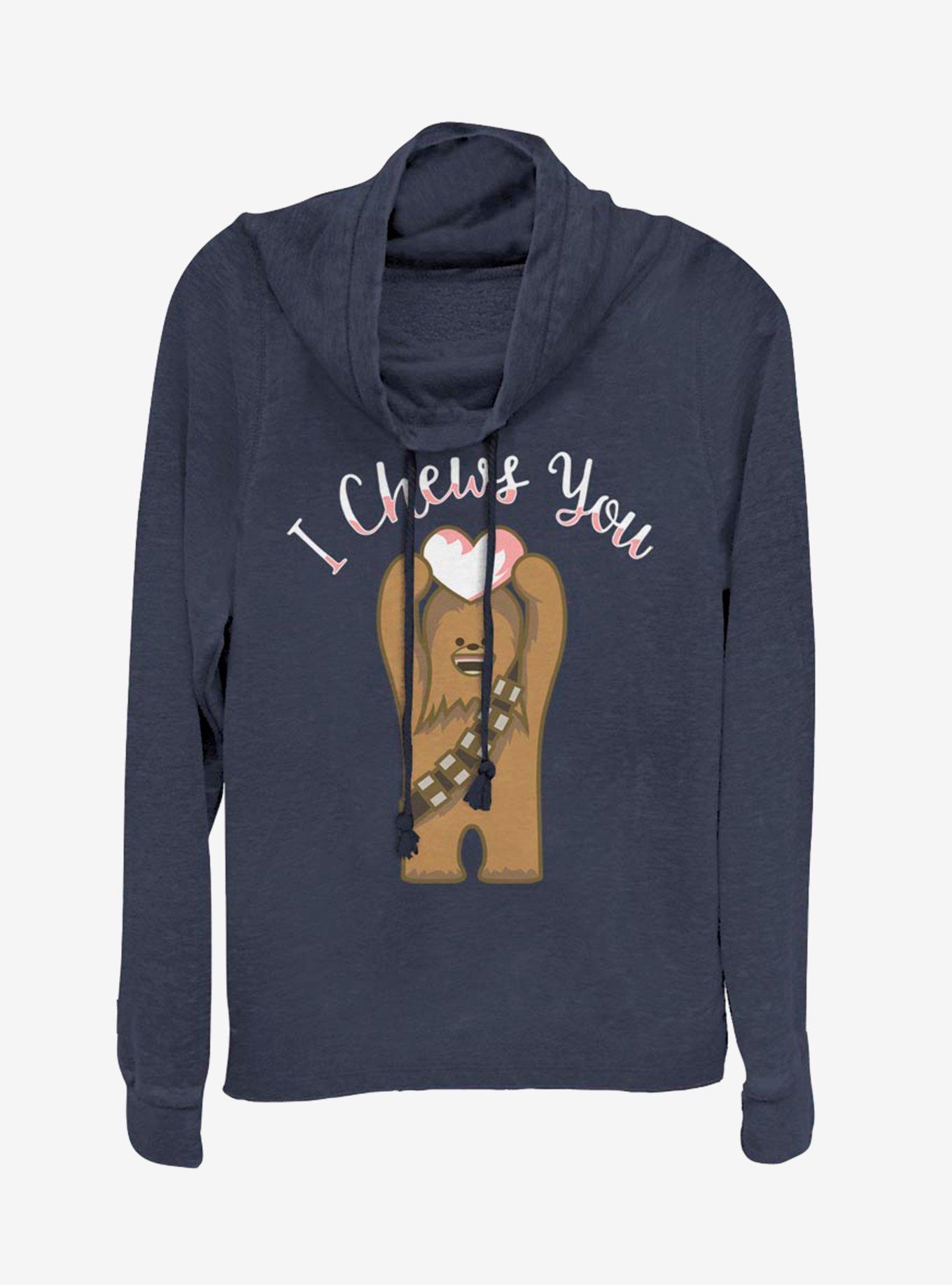 Star Wars Chewse You Cowl Neck Long-Sleeve Nirls Top, , hi-res